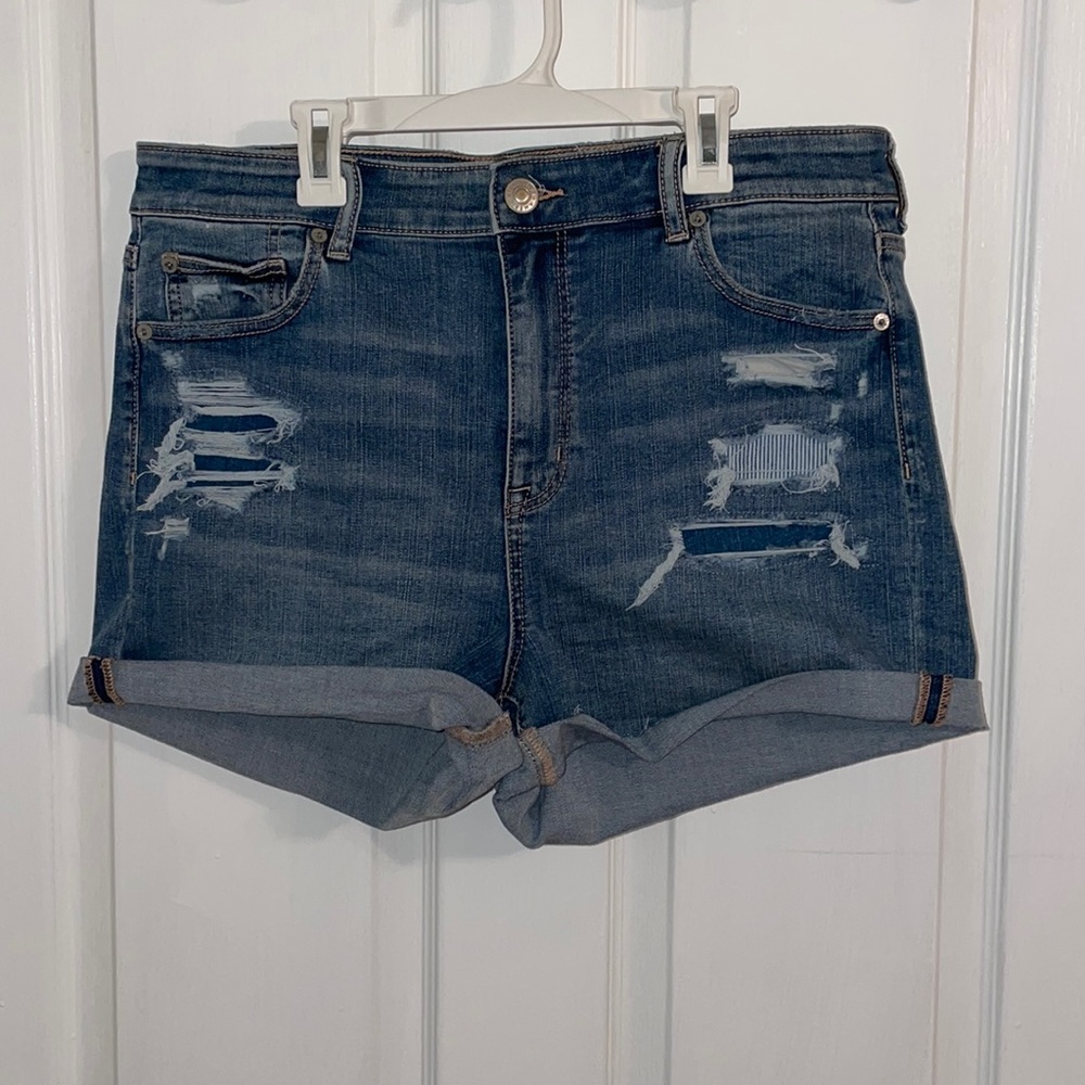 American Eagle Hi-Rise Shortie Size:16